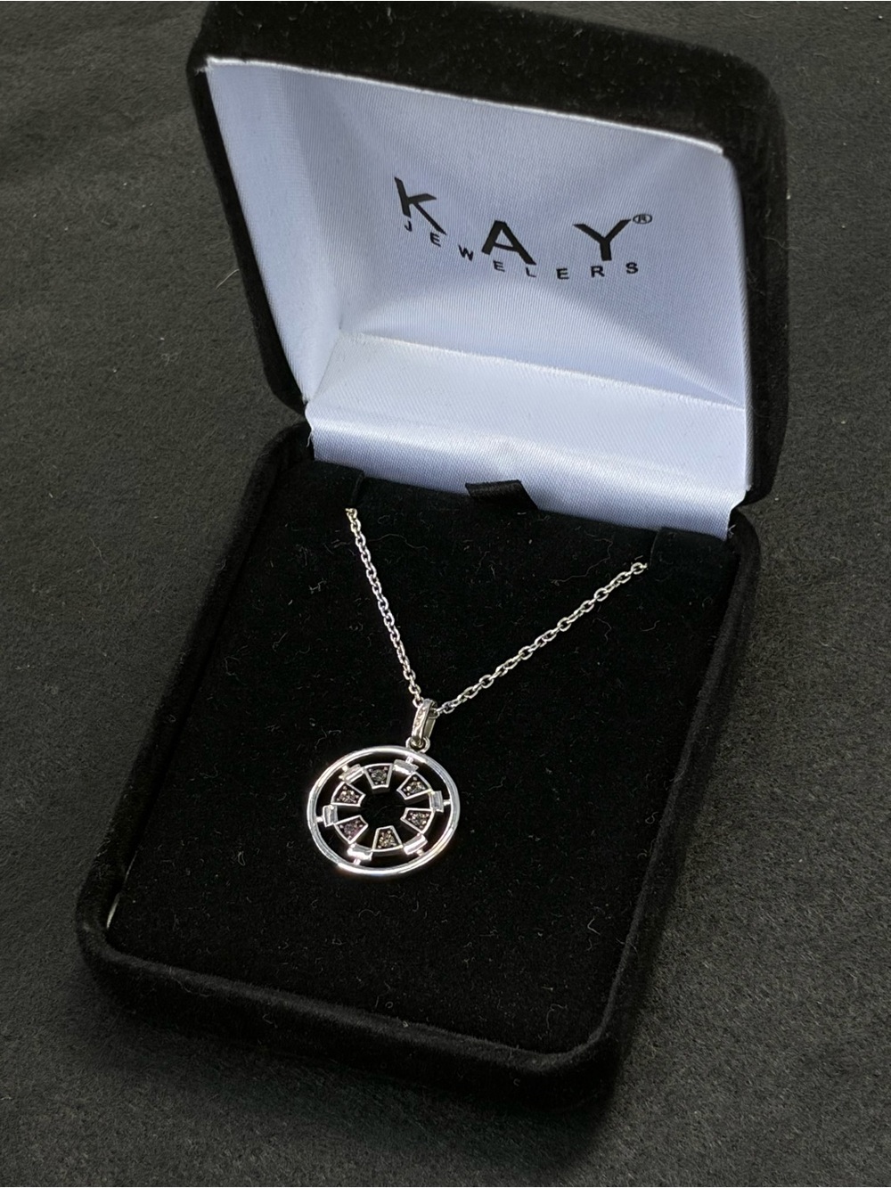 Kay Jewelers Star Wars Galactic Empire Necklace